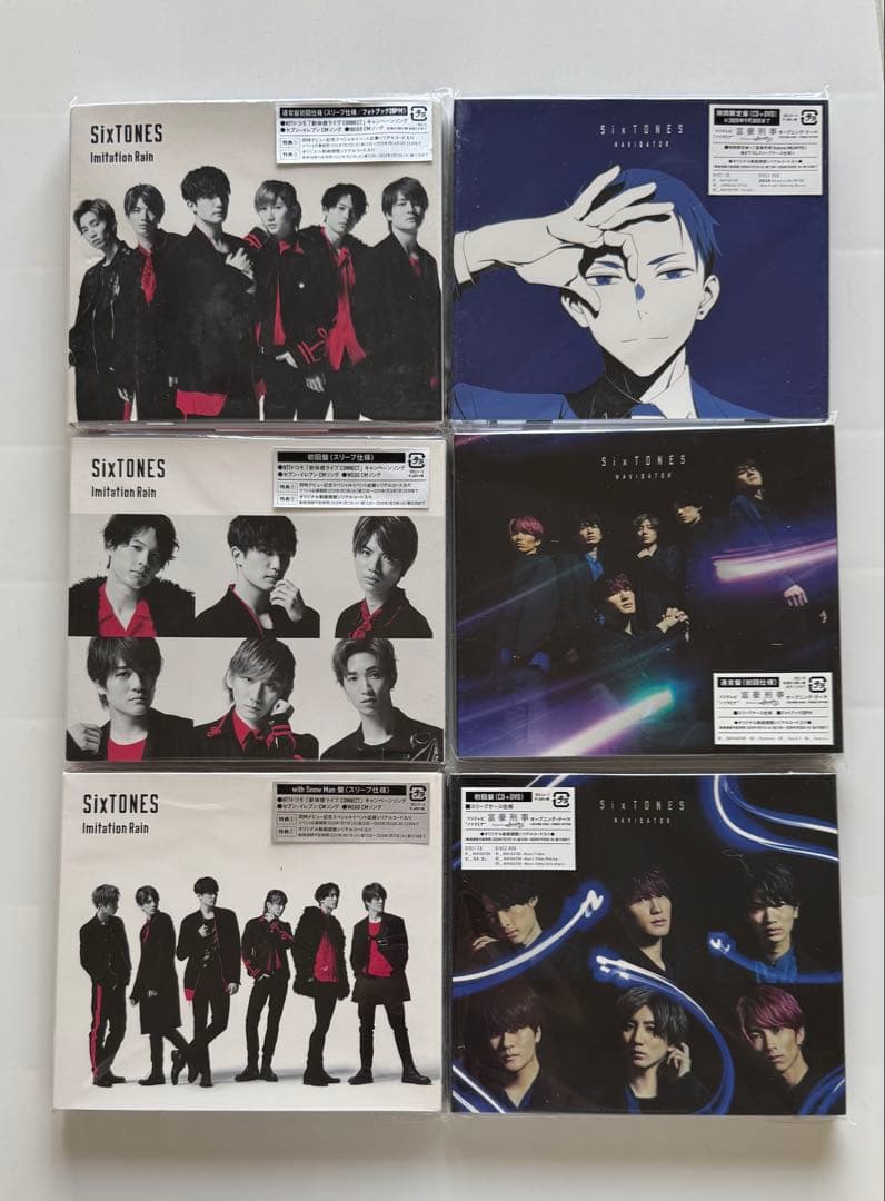 ⚠️すし⚠️SixTONES アルバムシングルセット
