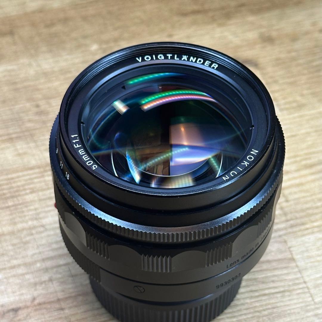 Voigtländer Nokton 50mm F1.1 VM ライカMマウント