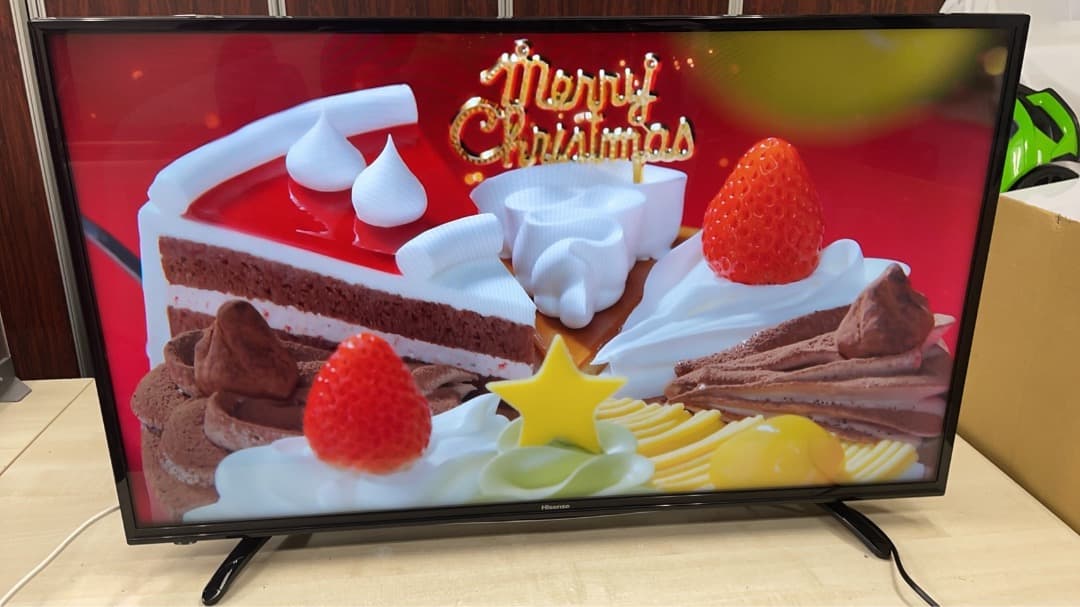 ★中古美品！格安ハイセンス 43型液晶テレビ HJ43K3120 Hisense