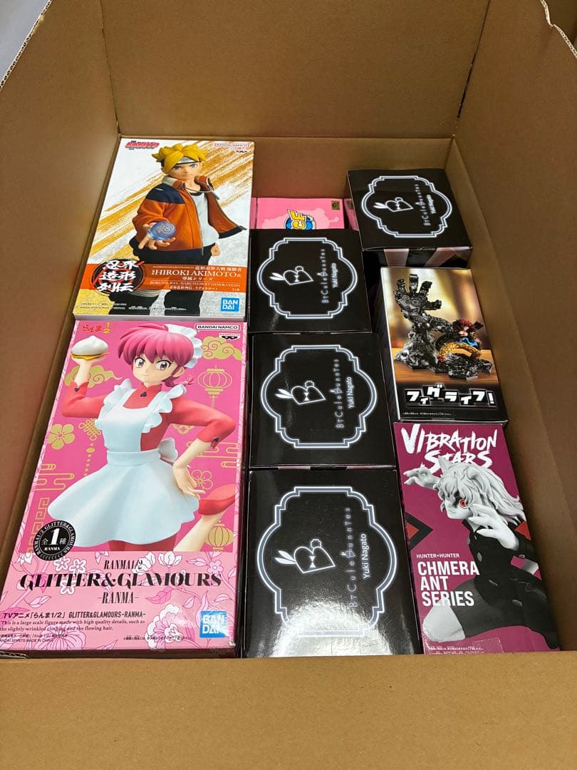 特価 最新 プライズフィギュア 55個 まとめ売り【ワンピース、ナルト、HxH】