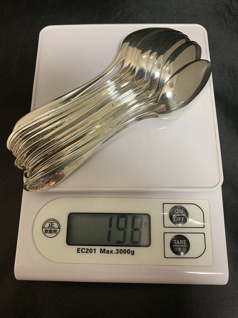 銀製 950刻印 スプーン 約198g 松屋