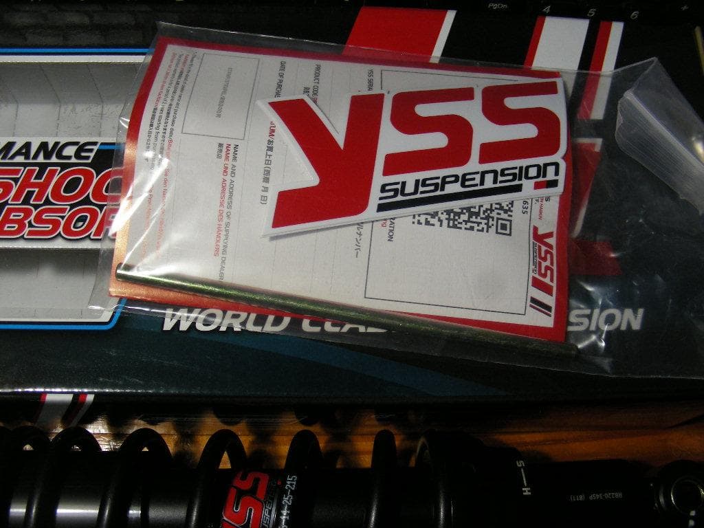 YSS DTG　L ２０ガスショック　 ブラック　CT125　345mm
