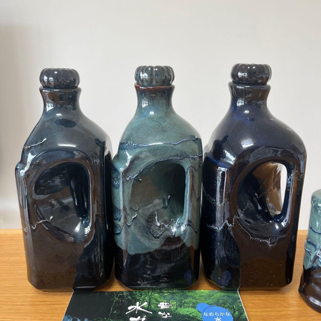 宮陶　水ボトル　2L  3本　携帯ボトル 1本