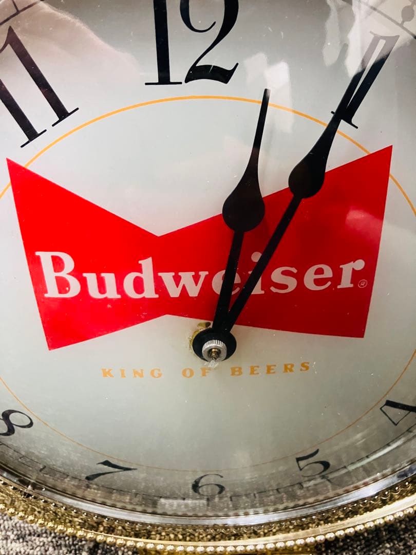 ★新品★ バドワイザー 掛け時計 1960年 デッドストック Bud Light