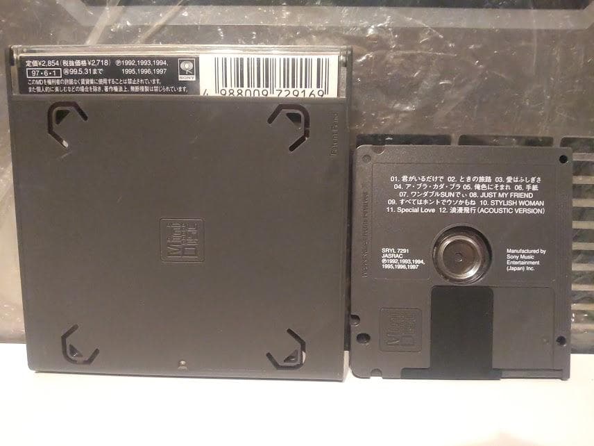 ベスト曲集 HARVEST 米米CLUB MDディスク ミニディスク★石井竜也