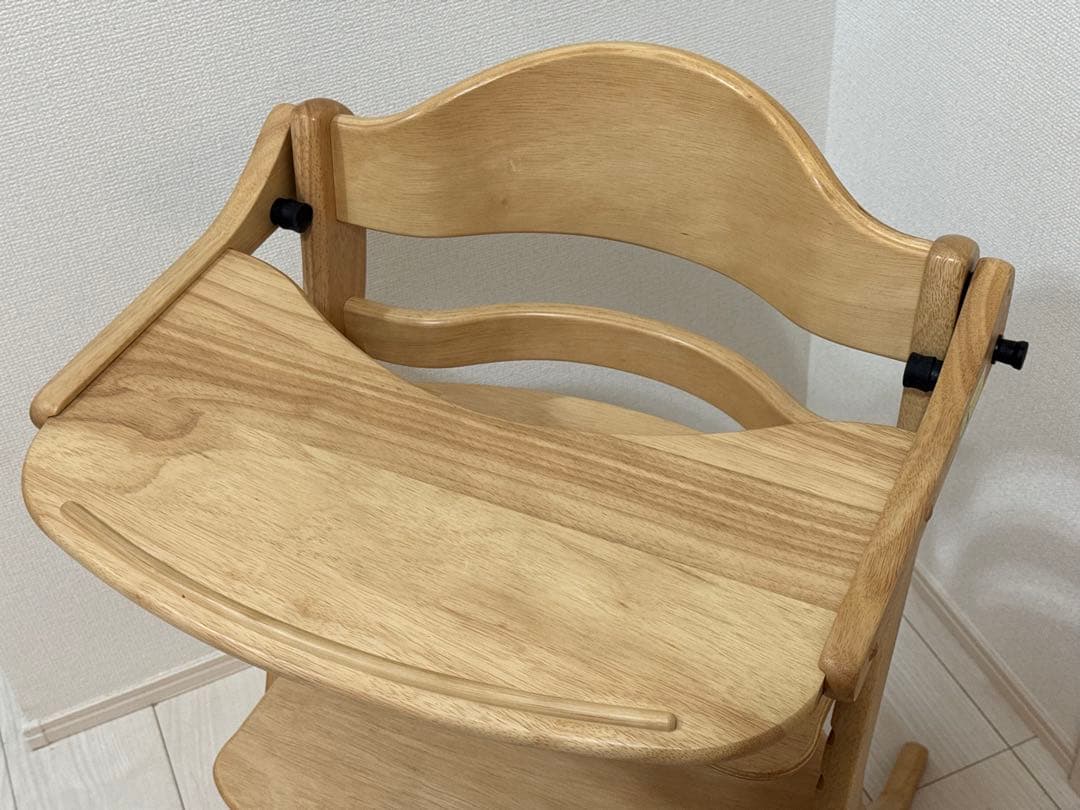 最終値下げ　【極美品】大和屋 すくすくチェアプラス テーブル＆ガード付