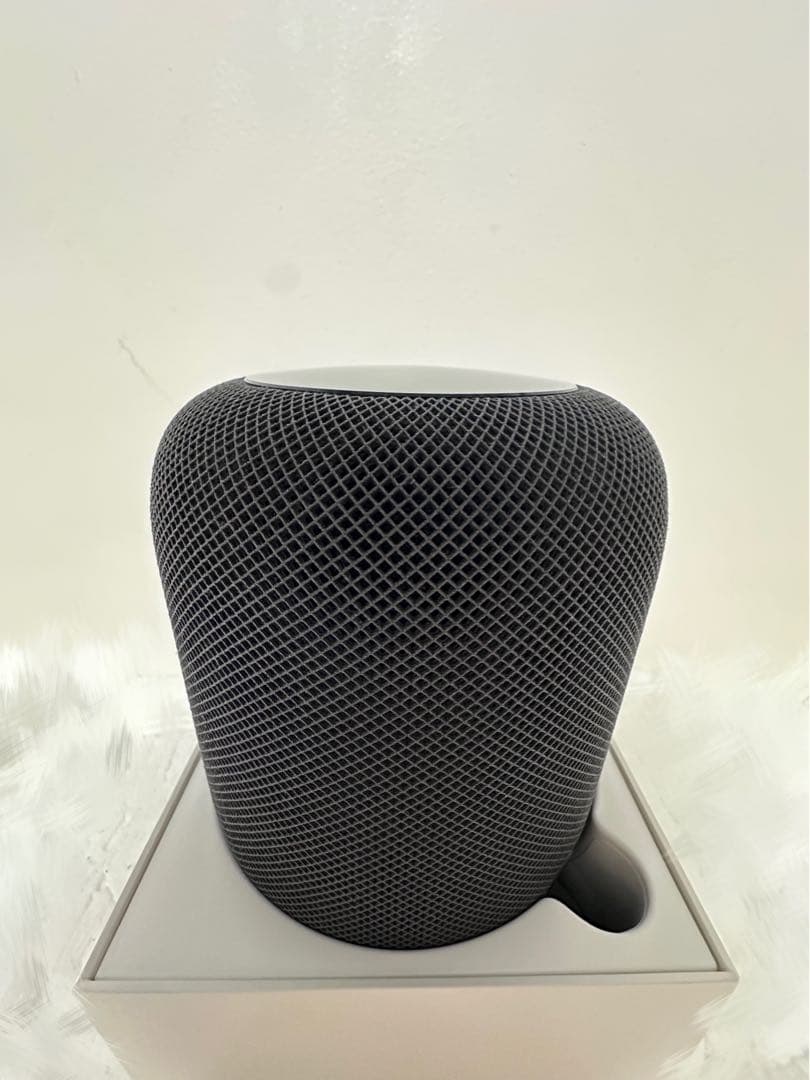 Apple pod 第1世代 スマートスピーカー ブラック 円筒形