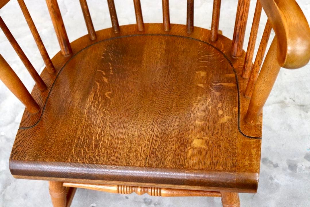 GMIK464○飛騨産業 / HIDA キツツキ 穂高 ロッキングチェア 揺り椅