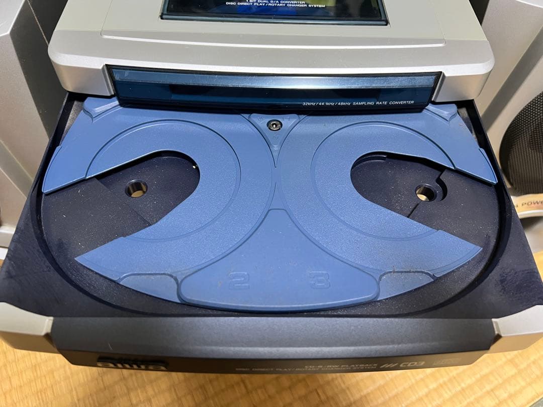 【レトロ】aiwa XR-HG5MD コンポ　リモコン付