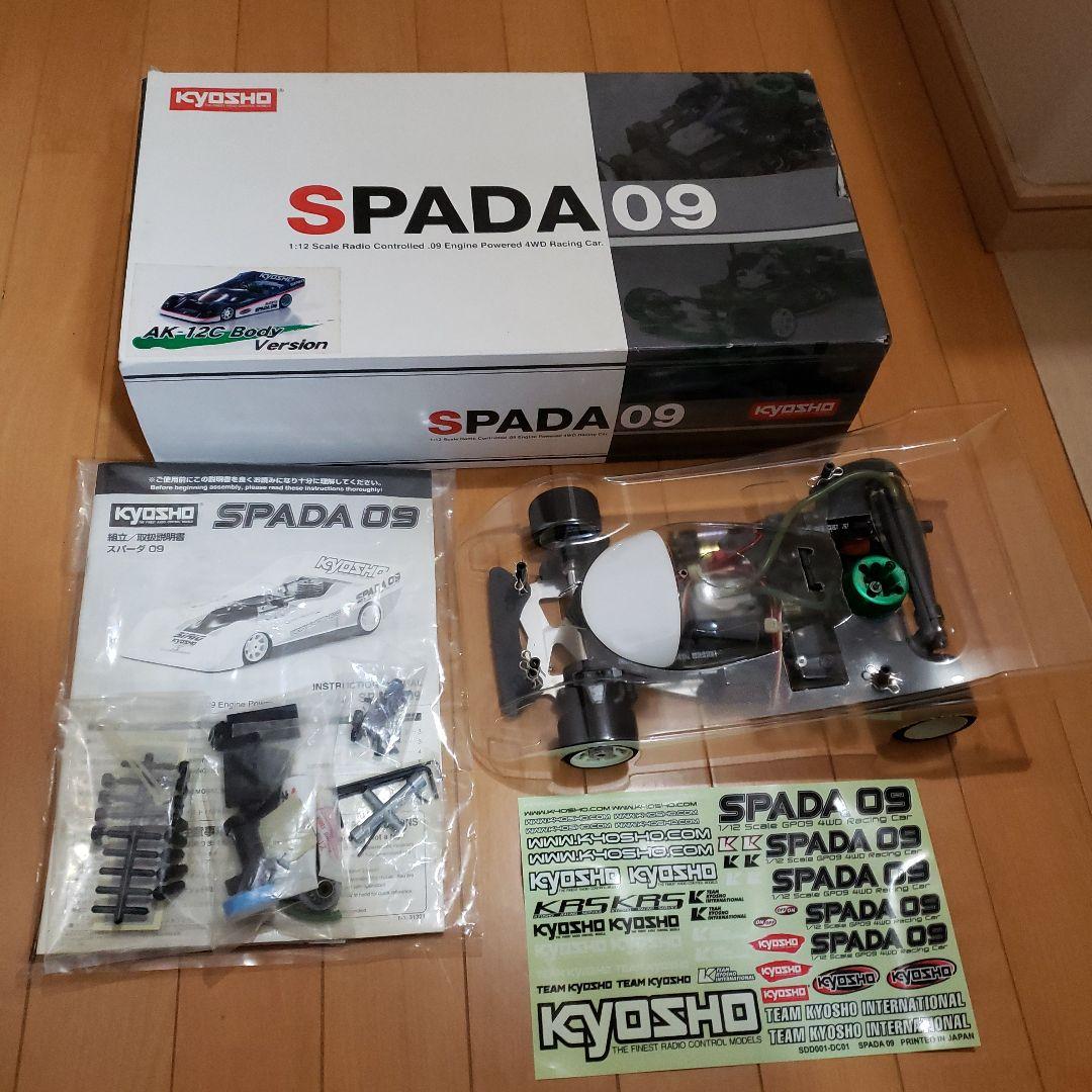 １/12京商スパーダ09エンジンカー (2ミッション)未走行　美品希少品