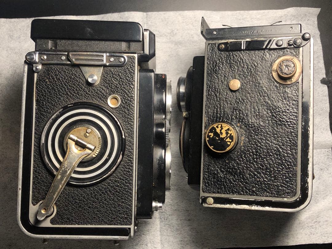 ROLLEIFLEX フィルムカメラ2台 ジャンク扱い