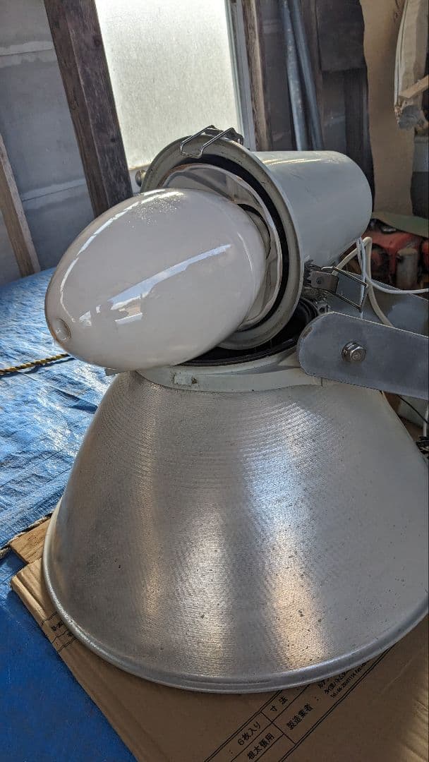 松下電工水銀灯YA56121 　安定器　電球3点セット（中古品）