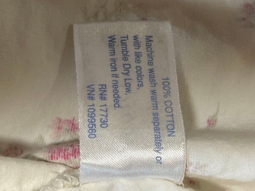 Shabby Chic シャビーシックヴィンテージボックスシーツ