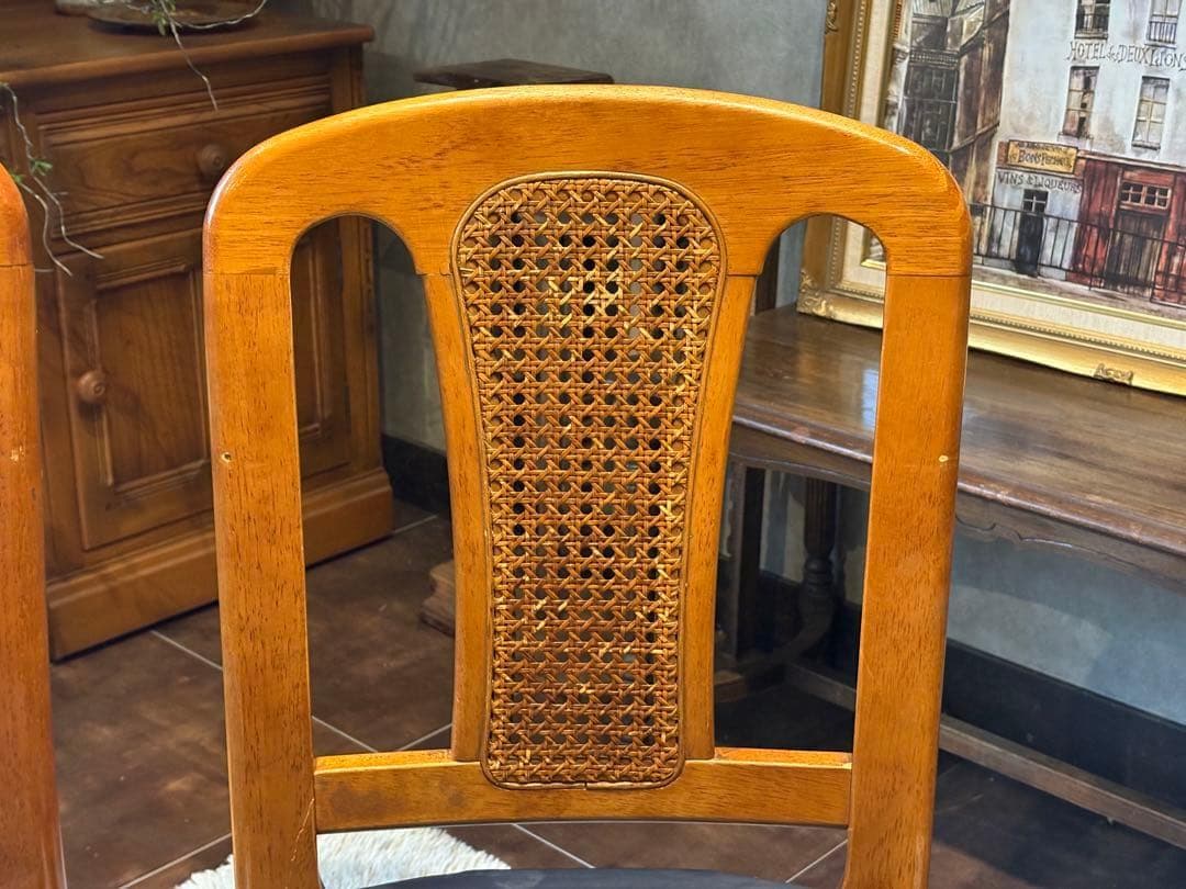 karimoku カリモク ダイニングチェア リビングチェア ビンテージ nZ