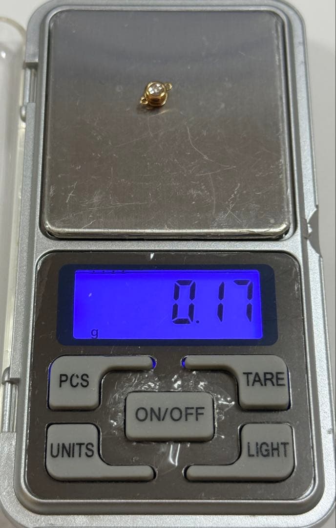 へー太郎　K18ネックレスパーツ　チャーム　18金　ダイヤモンド付き