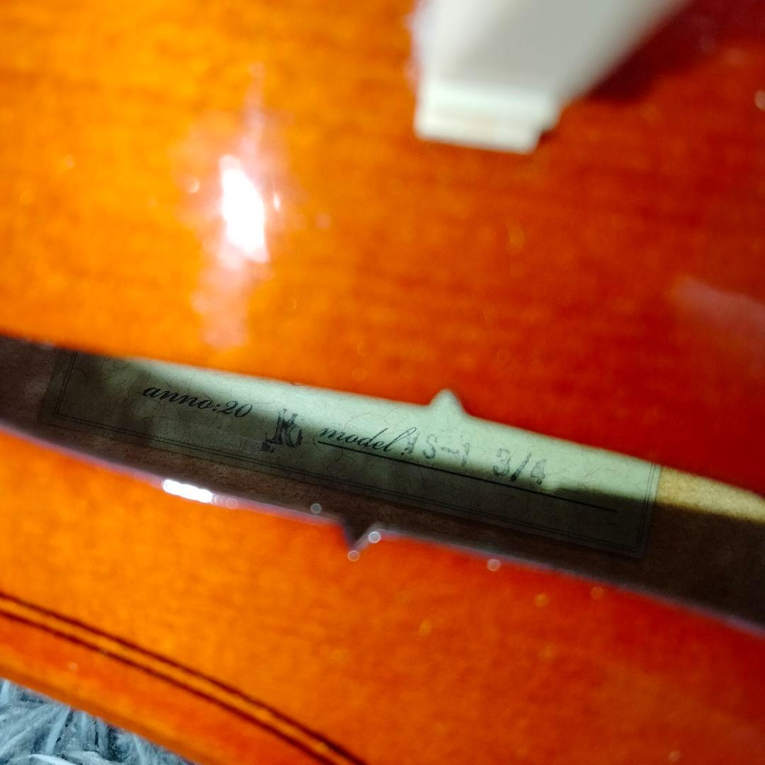 【美品】カルロジョルダーノ バイオリン VS-1 3/4 2016年製 ケース付