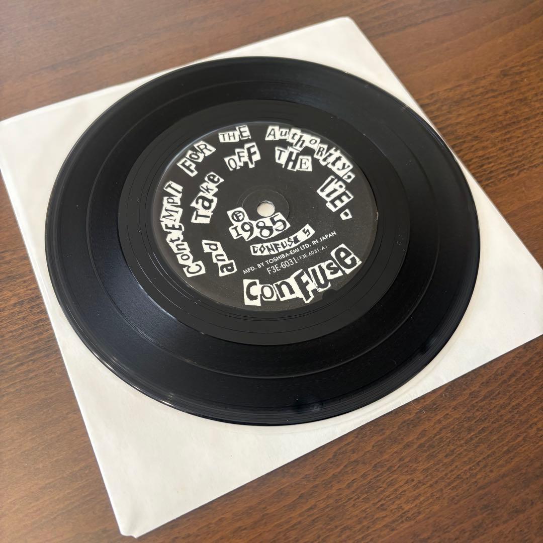 Confuse Contempt For The Authority 7インチ