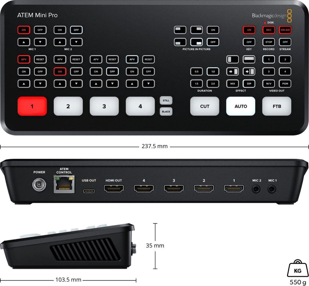 売り切り【新品未開封】ATEM Mini Pro