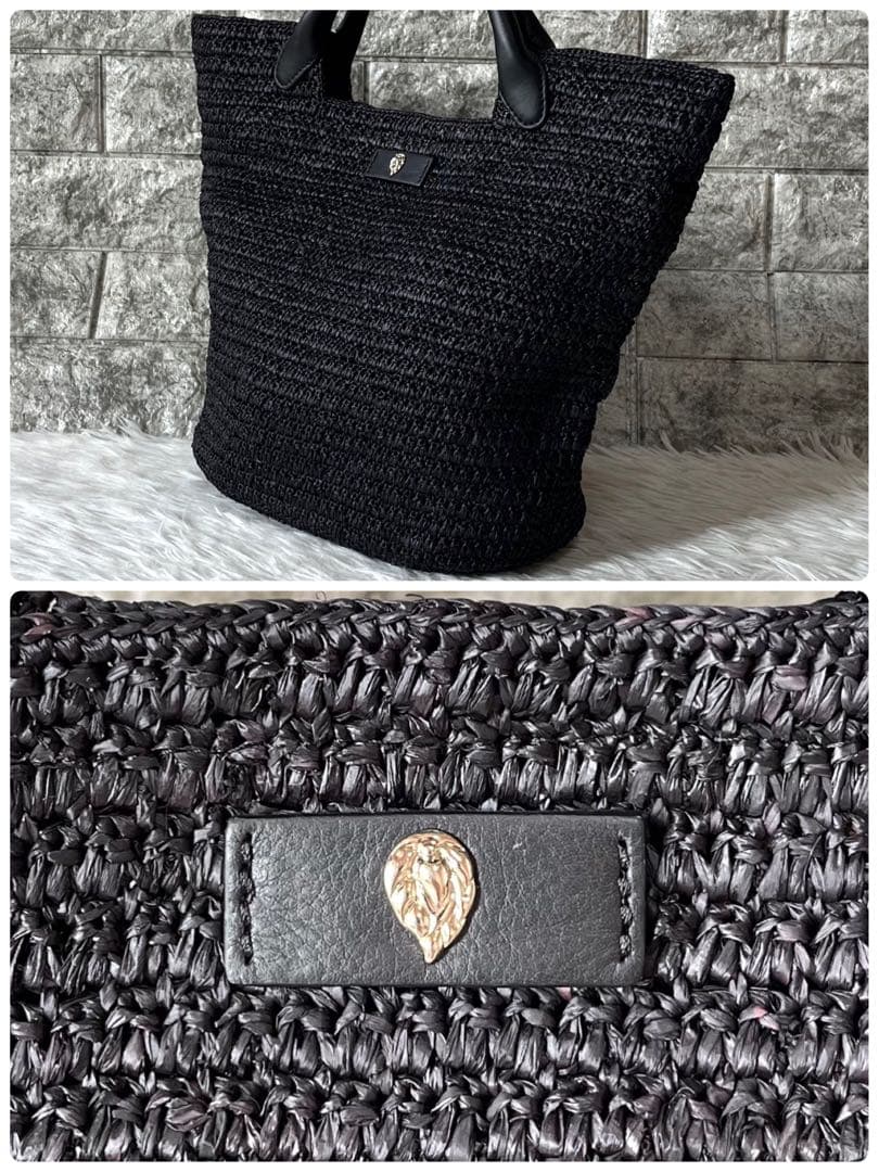 【新品未使用】ヘレンカミンスキー　Cassia S ラフィア　バスケットバッグ