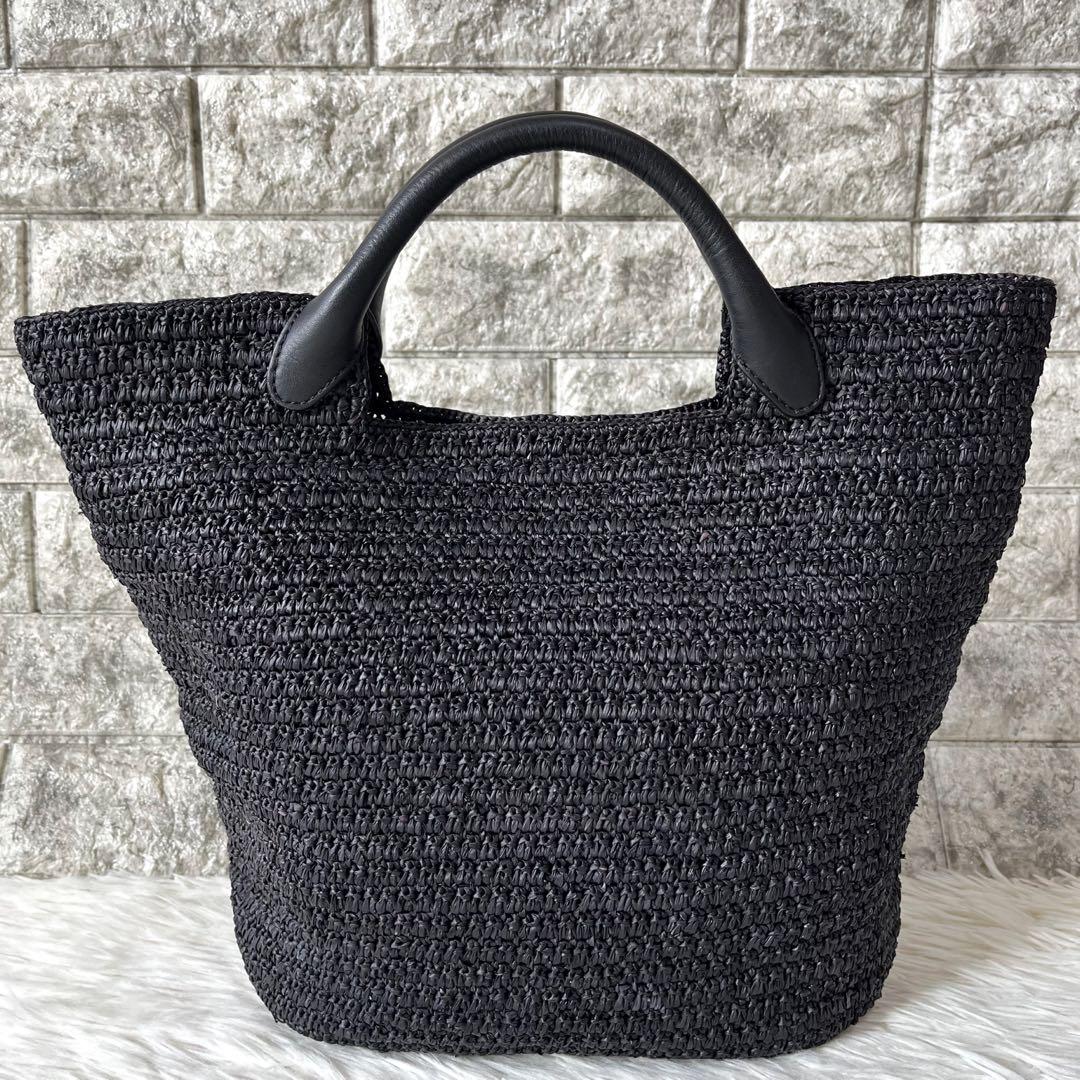 【新品未使用】ヘレンカミンスキー　Cassia S ラフィア　バスケットバッグ