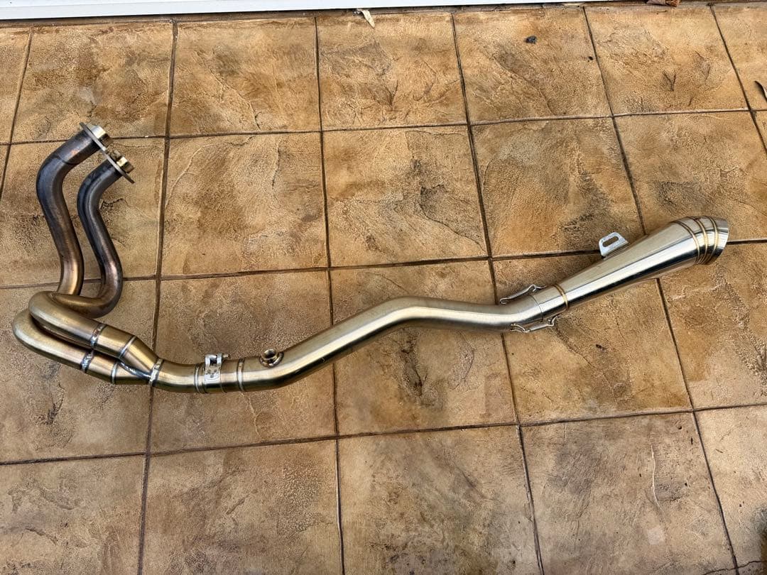 マフラー　エキパイ　ステンレス　ninja650 2022年式　社外