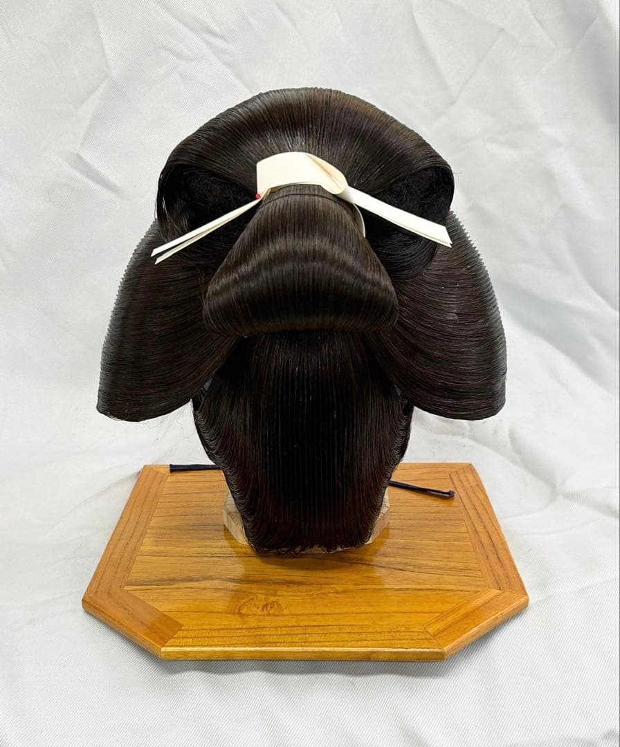 日本髪かつら 大衆演劇かつら　しげもり中サイズ　つぶし島田 極美品