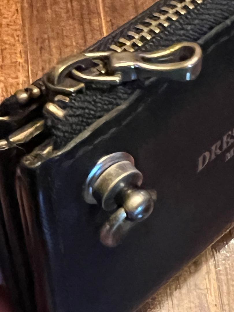 ドレスヒッピー ミンク コンパクト ウォレット　カスタム品