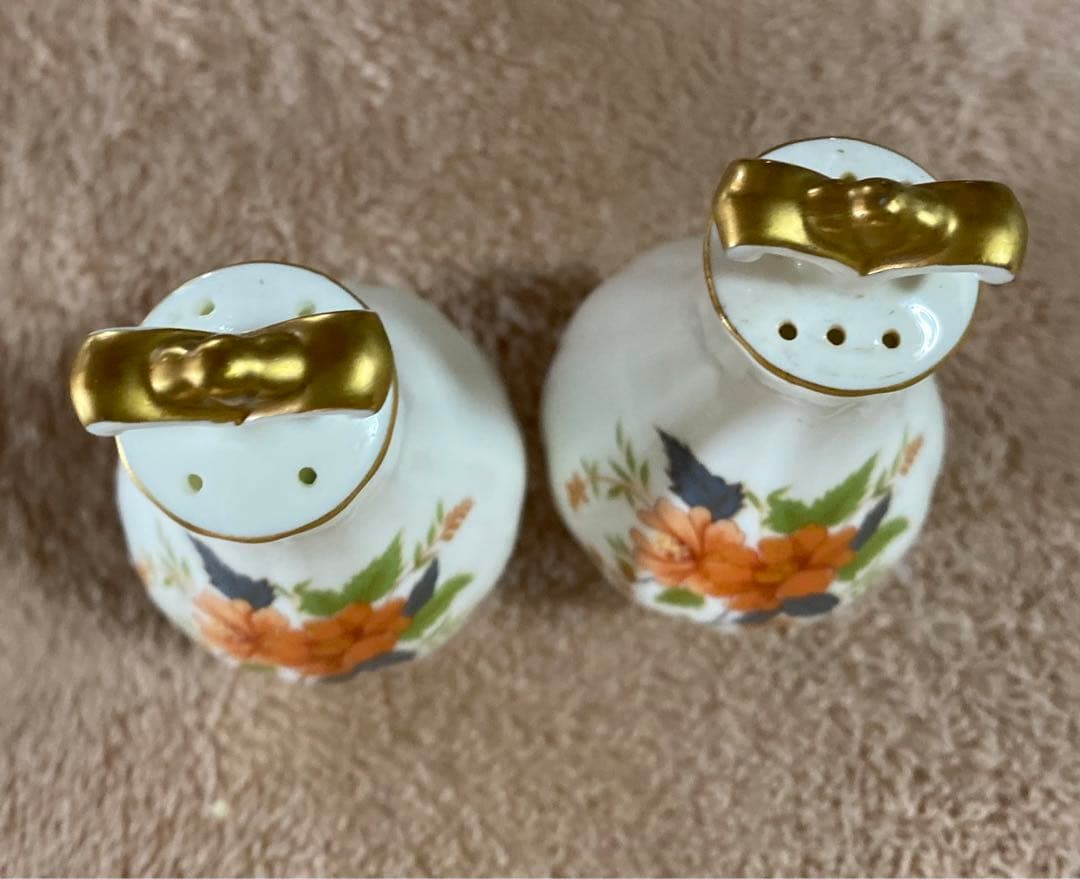 ナルミ　ミカサ　大皿　レトロ　カップアンドソーサー　セット　花柄