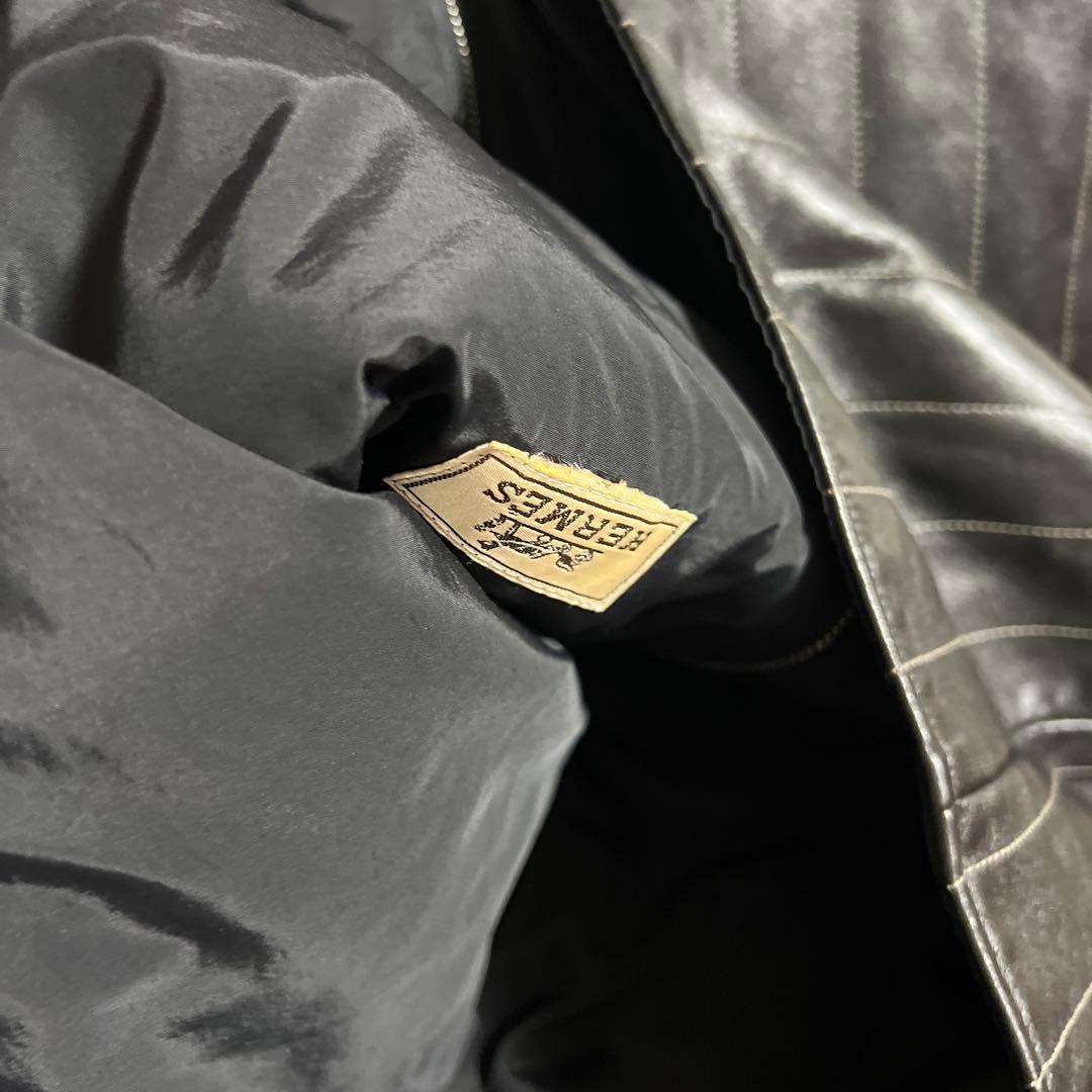 か*ー様 羊革　ジレ　ベスト　エルメス　HERMES