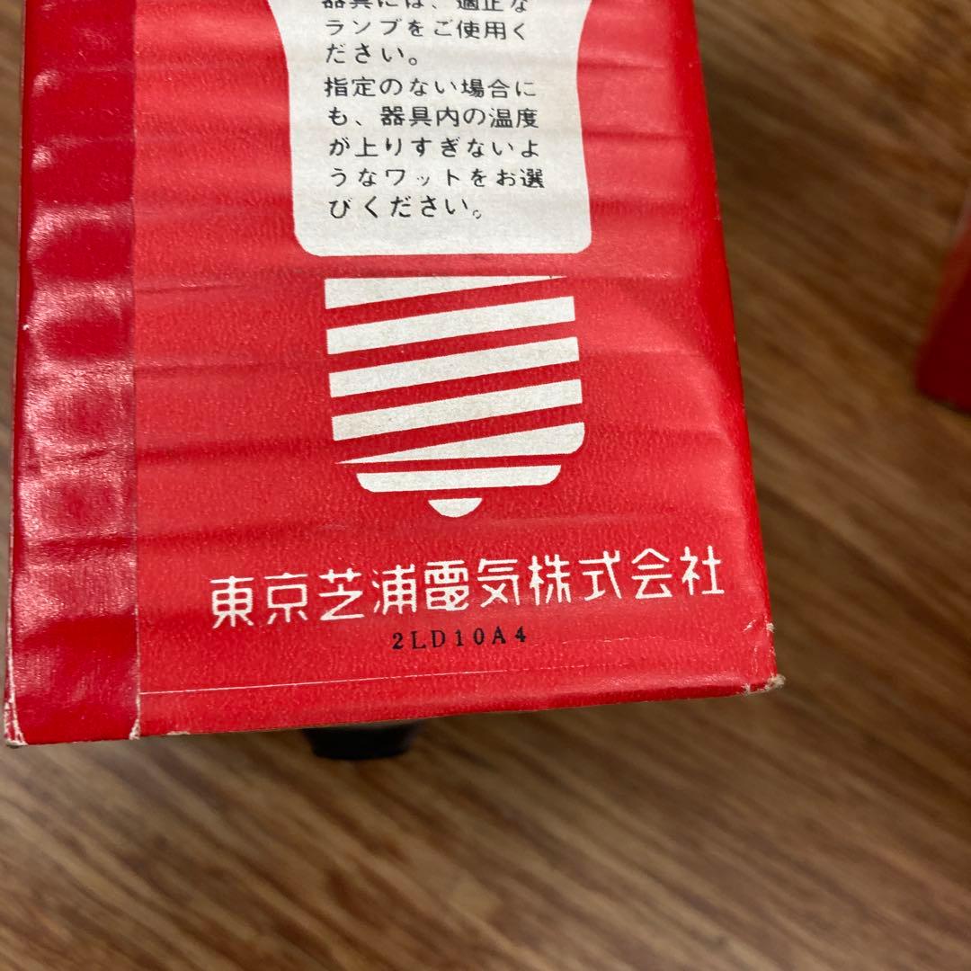 TOSHIBA 白熱球　100v75w 8個