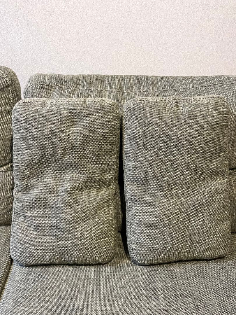 B COMPANY ソファ　2.5人掛け　グリーン