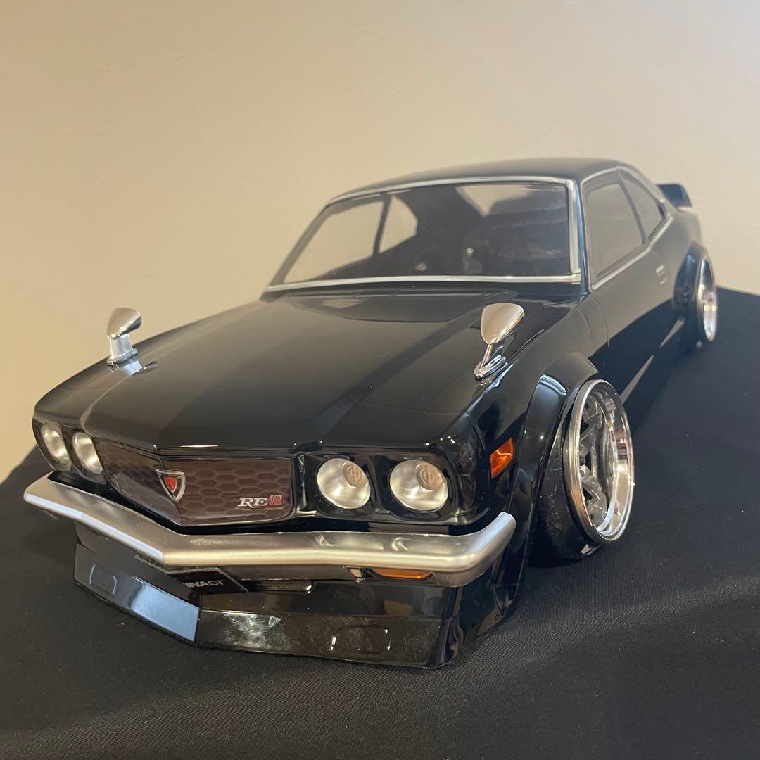 abcホビー マツダ サバンナクーペ オーバーフェンダ 1/10ラジコンボディ