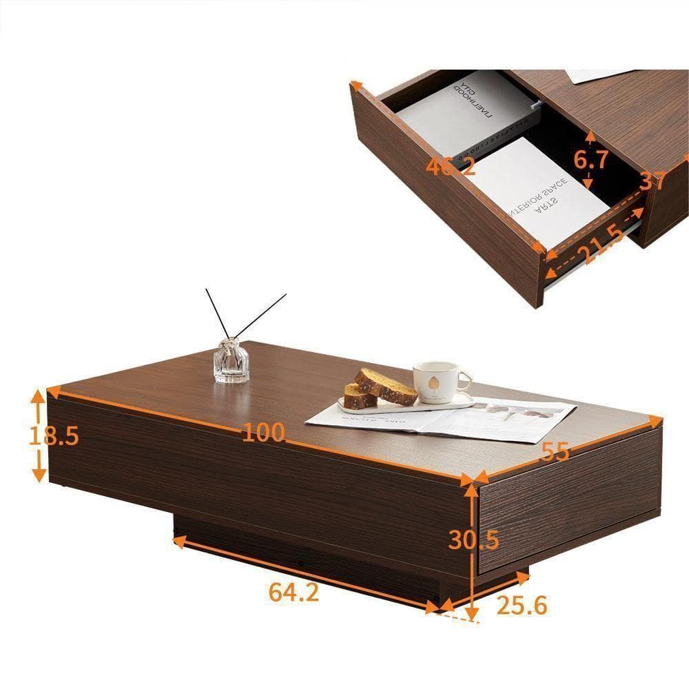 ローテーブル 収納付き テーブル センターテーブル 大容量 簡単開閉 木製