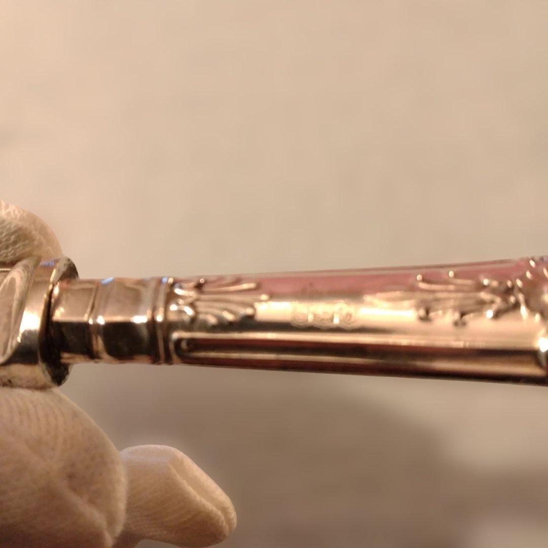 セール（8日まで）　イギリス　純銀ハンドル　フィッシュセット