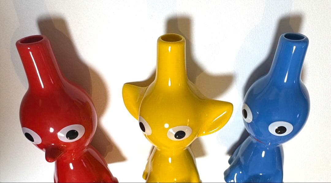 ピクミンの一輪挿しセット