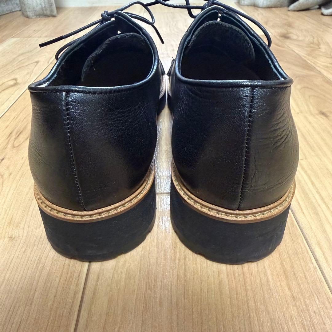☆美品☆ MARGARET HOWELL　革靴　黒　レースアップ　本革　レザー