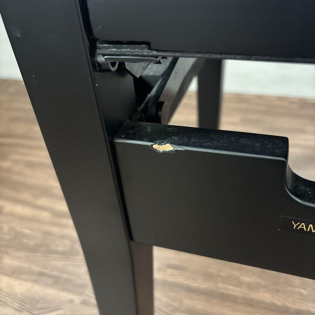 【美品】 YAMAHA トムソン椅子 ピアノ椅子 調整 座面エンジ