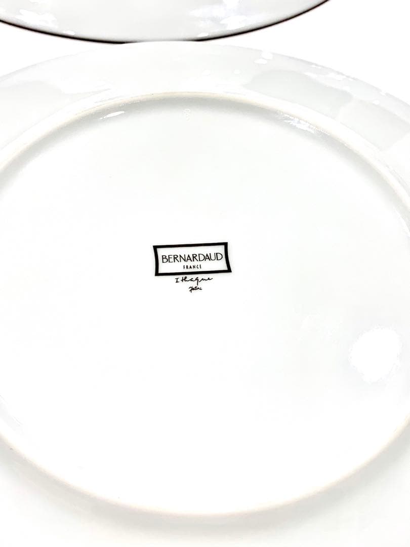新品 ベルナルド イタック プラティヌ ディナープレート 26cm 4枚セット