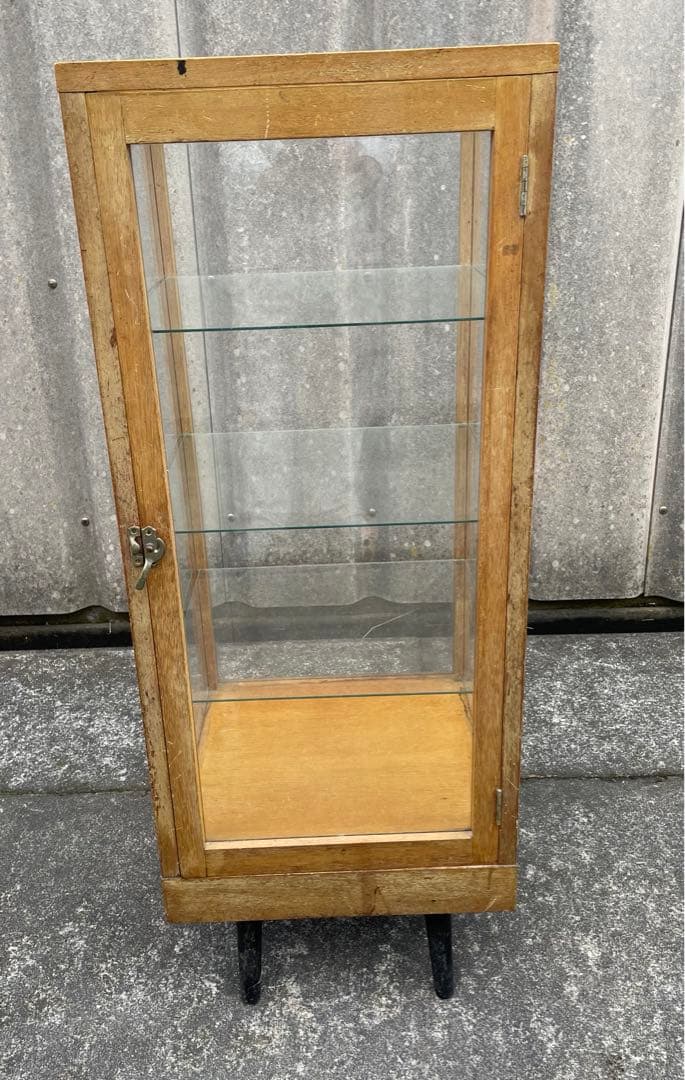 稀少/古道具/パンケース/ガラスケース/ショーケース/ディスプレイ/店舗什器/②