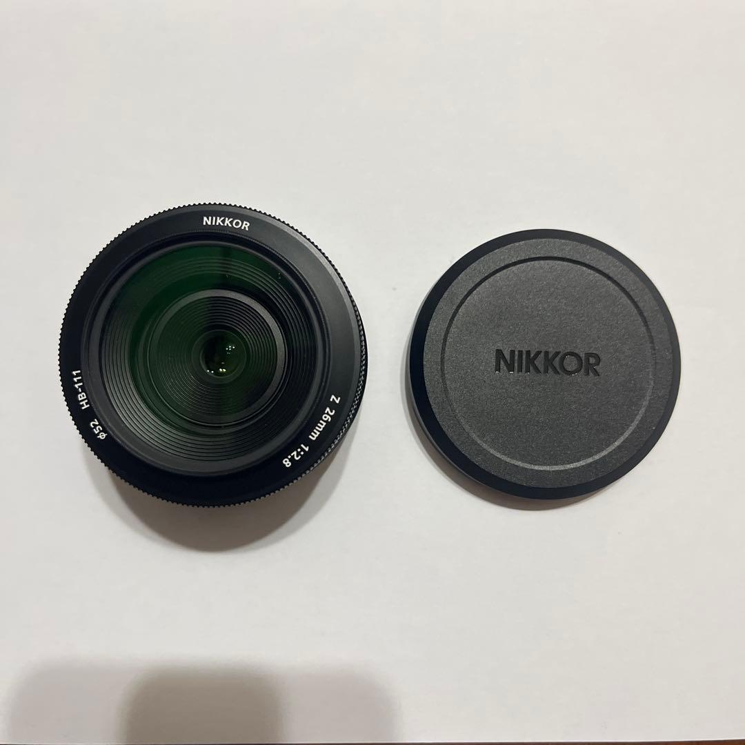 Nikon ニコン NIKKOR Z 26mm F2.8 + おまけ