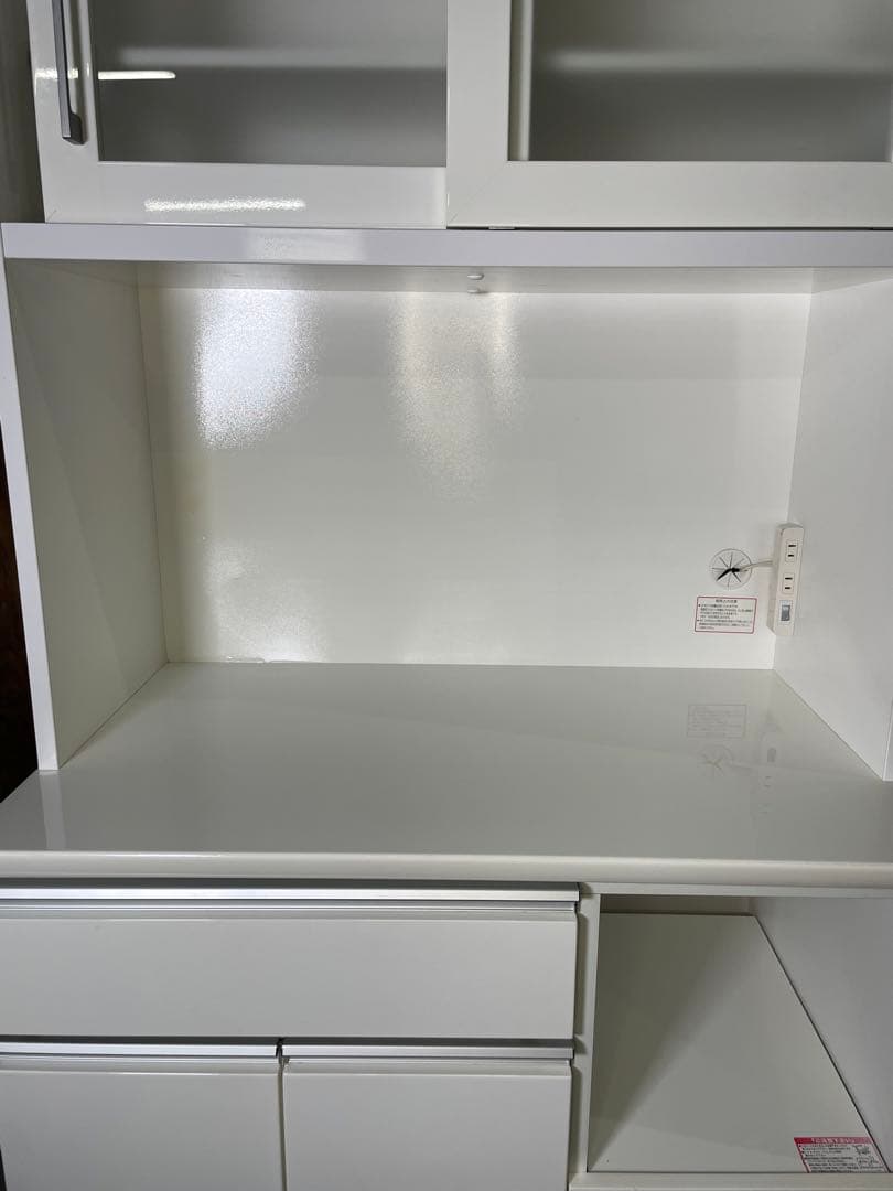 ニトリ レジューム 120 キッチンカウンター カップボード