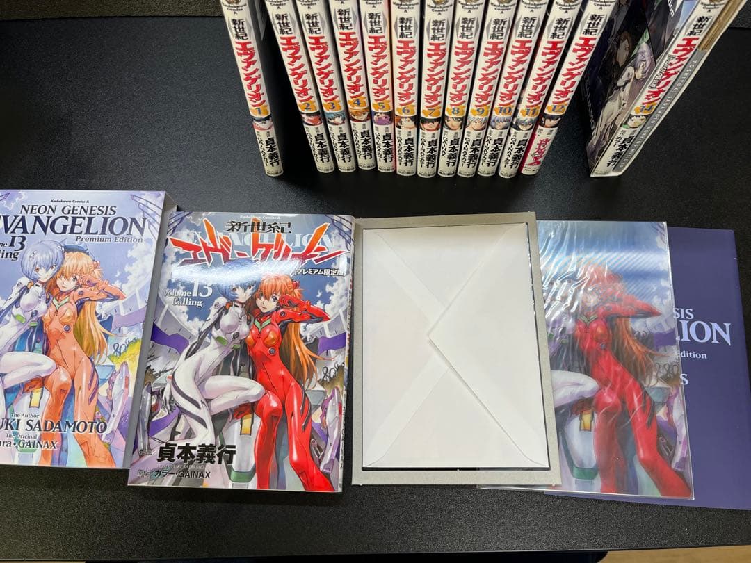 新世紀エヴァンゲリオン 全14巻 (13•14巻 プレミアム限定版付属品完備)