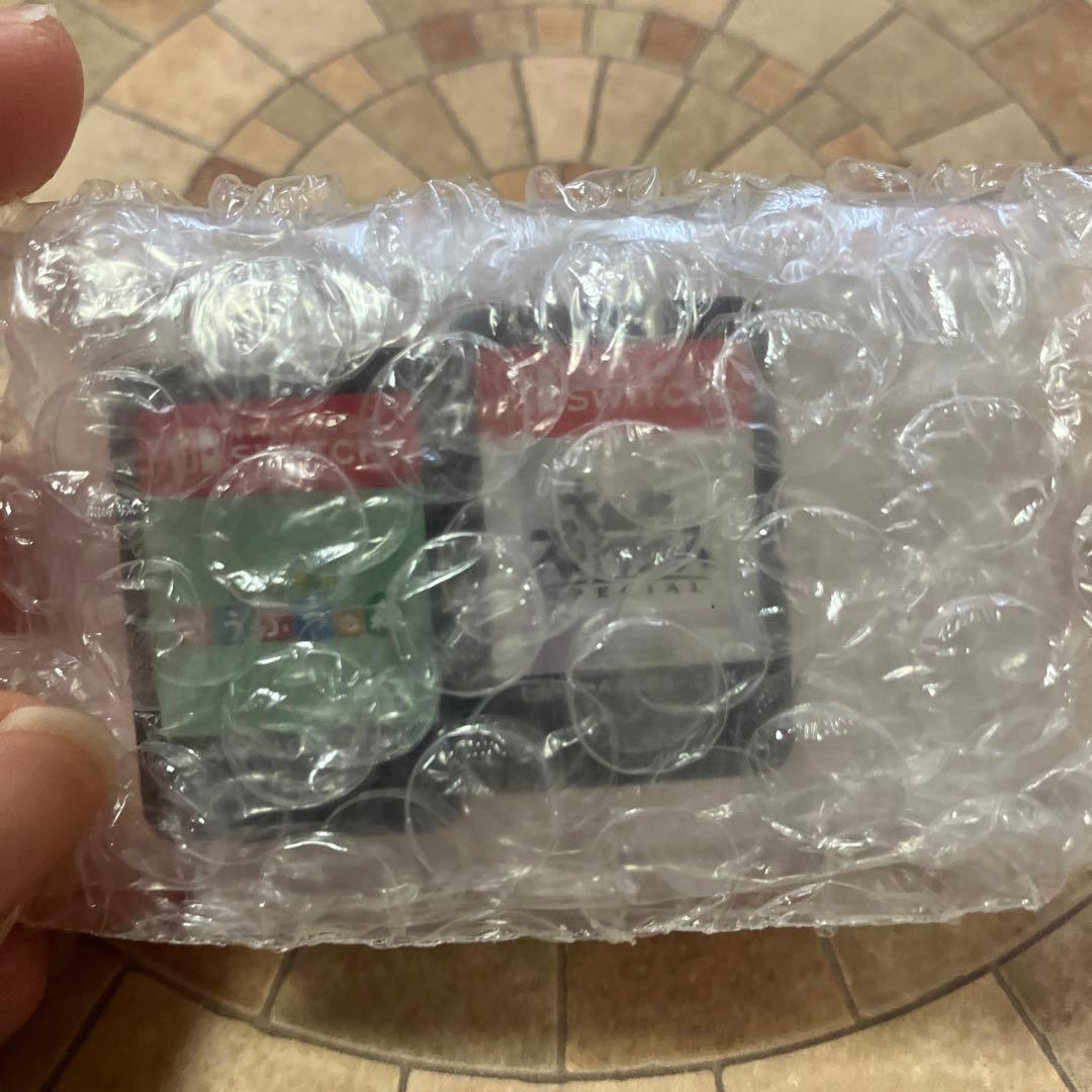 中古品 カバー付Switchライト あつ森 スマブラ 匿名24時間以内発送