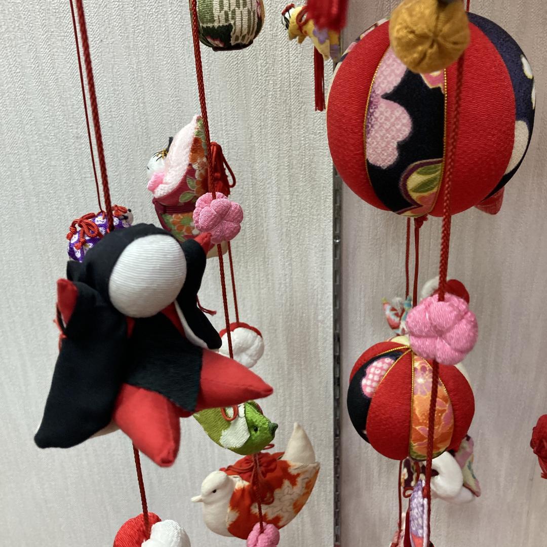 No.8　回転吊るし飾り　雛人形つるし雛　3月吊るし雛