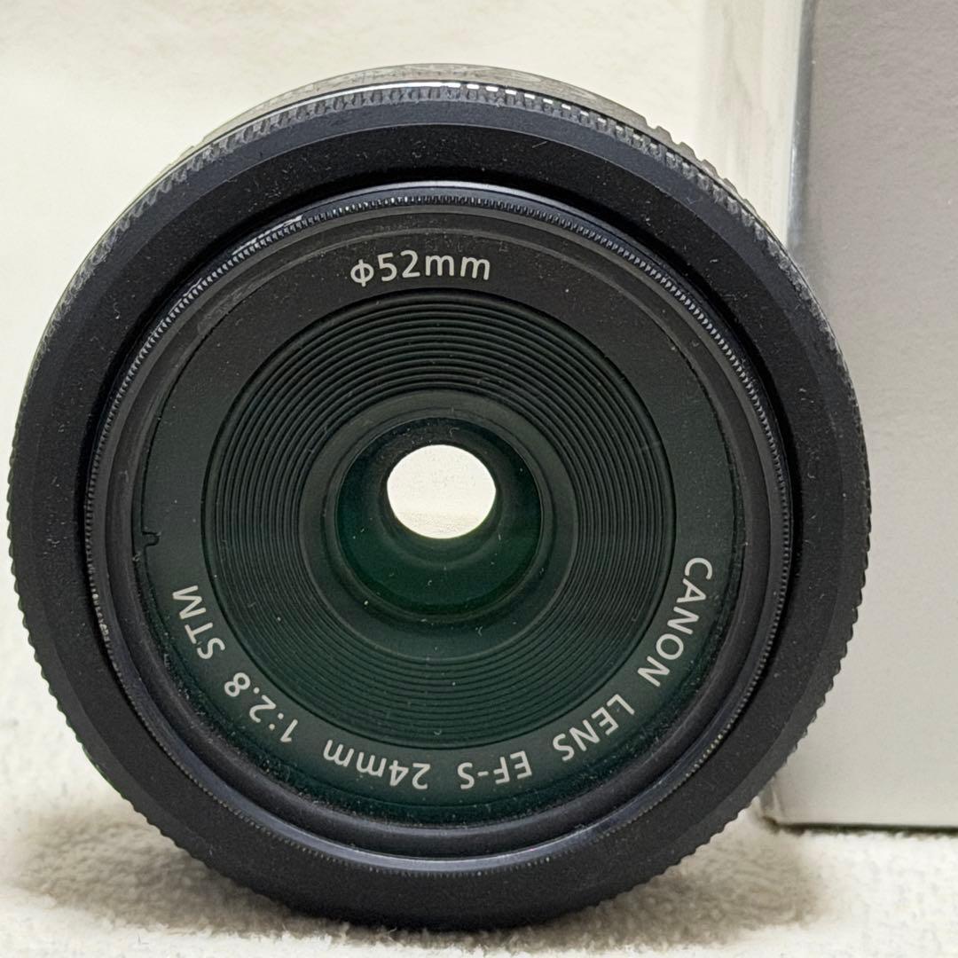 Canon EF 24mm f/2.8 レンズ 箱・フード付き