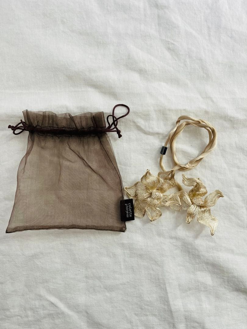 新品　colette malouf ◆ wire flower headband