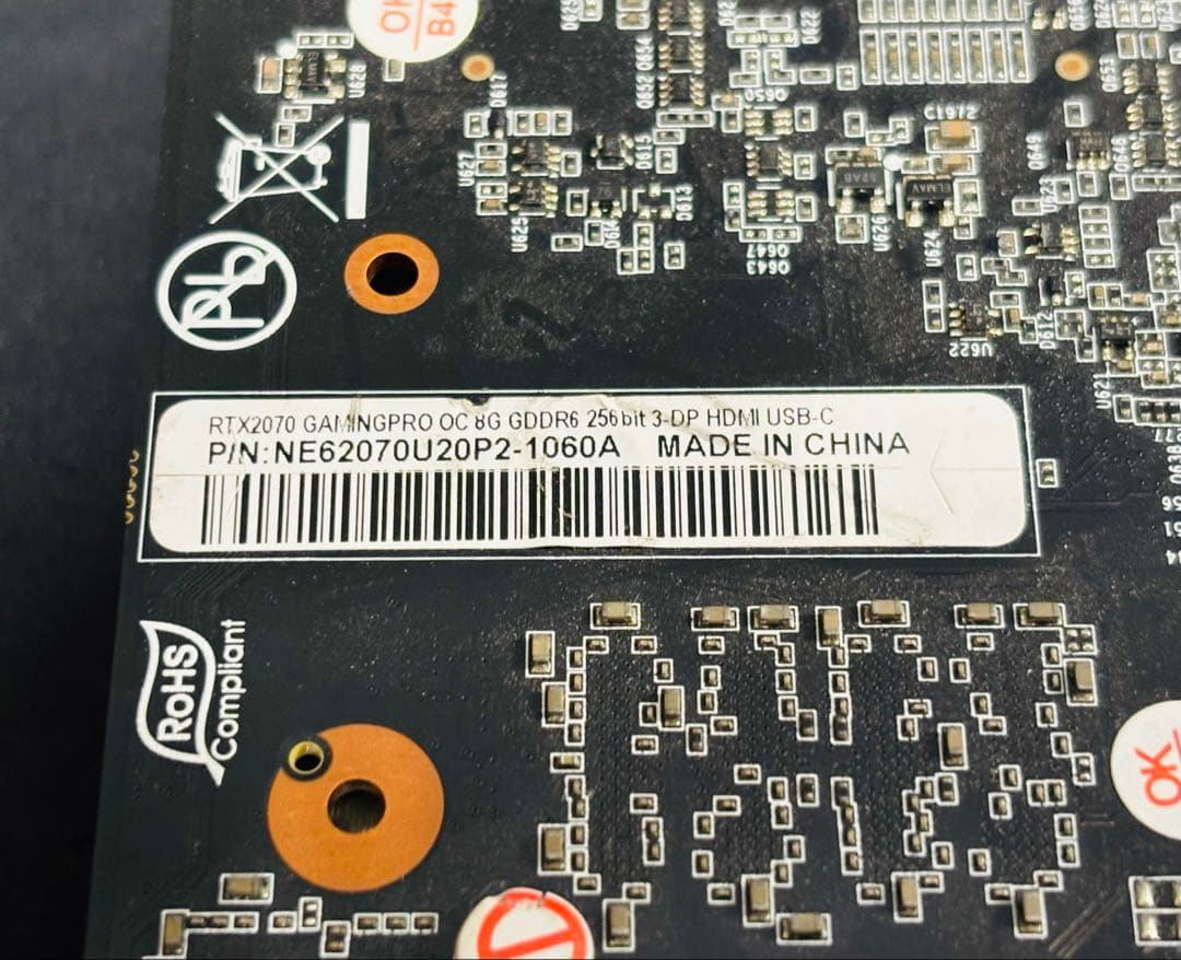 ト*ゥ様 GPU RTX2070 Gaming Pro GeForce Pali