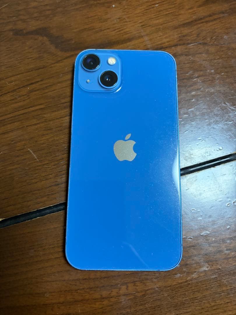 ♡*様 Apple iPhone 13 ブルー 充電ケーブル付き