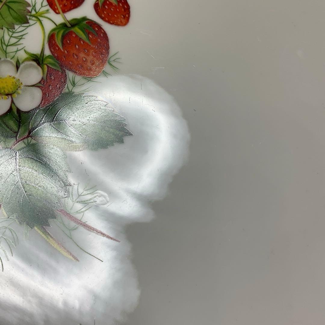 イギリス　シェリー　ストロベリー　ケーキプレート