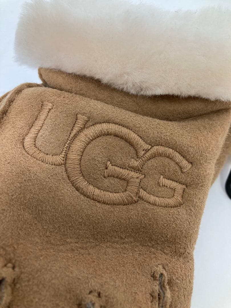 UGG ベージュ 手袋 【size S】